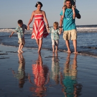 family portraits tybee kids