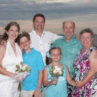 wedding tybee lighthouse family