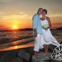 wedding portrait tybee island savannah ga