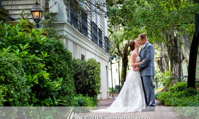 Jessie and Keith Wed at Bryson Hall Savannah