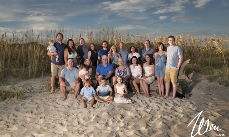 I Love Family Portraits with Big Families!